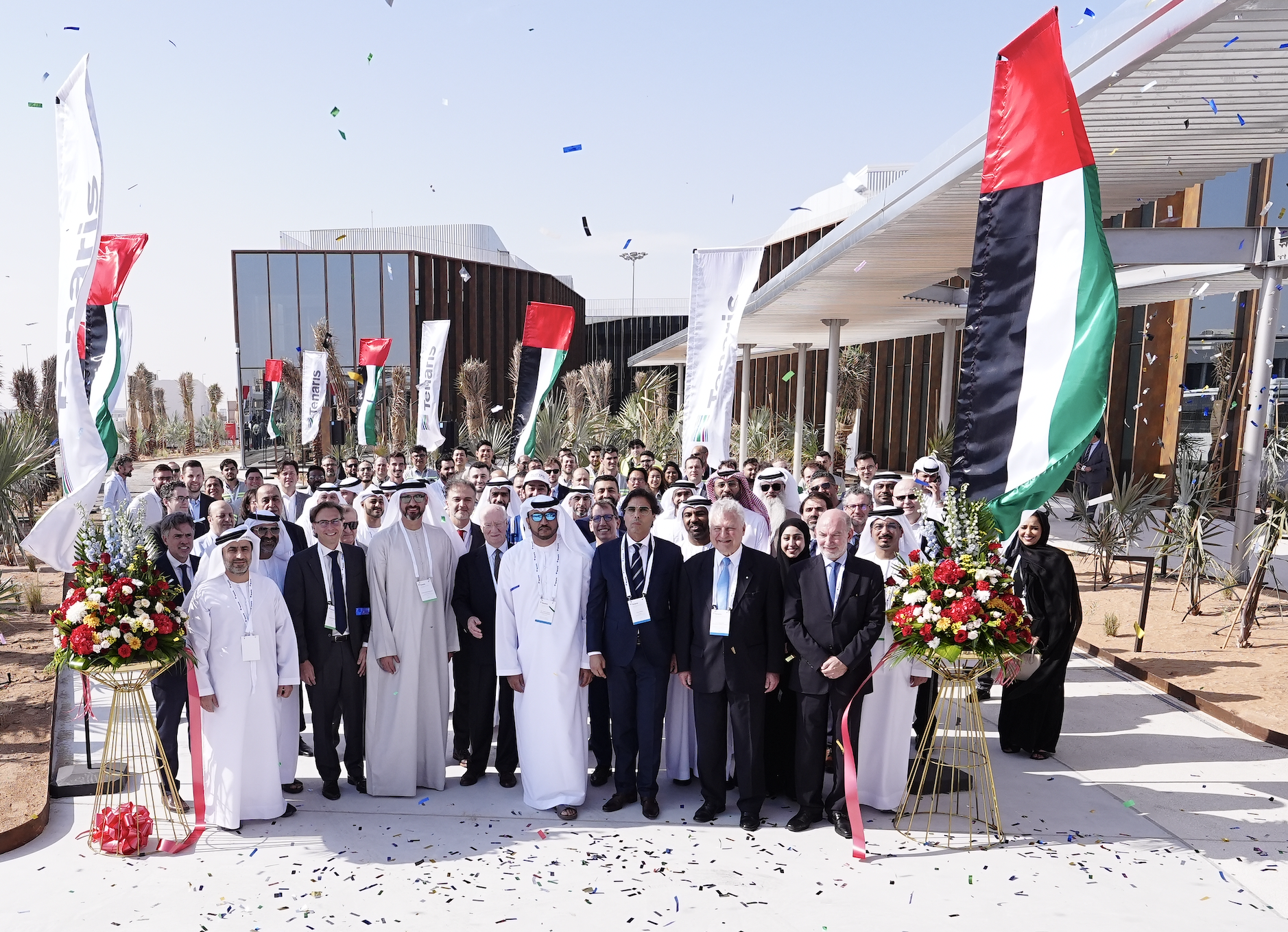 Tenaris renews commitment to UAE, unveiling its industrial complex in ...